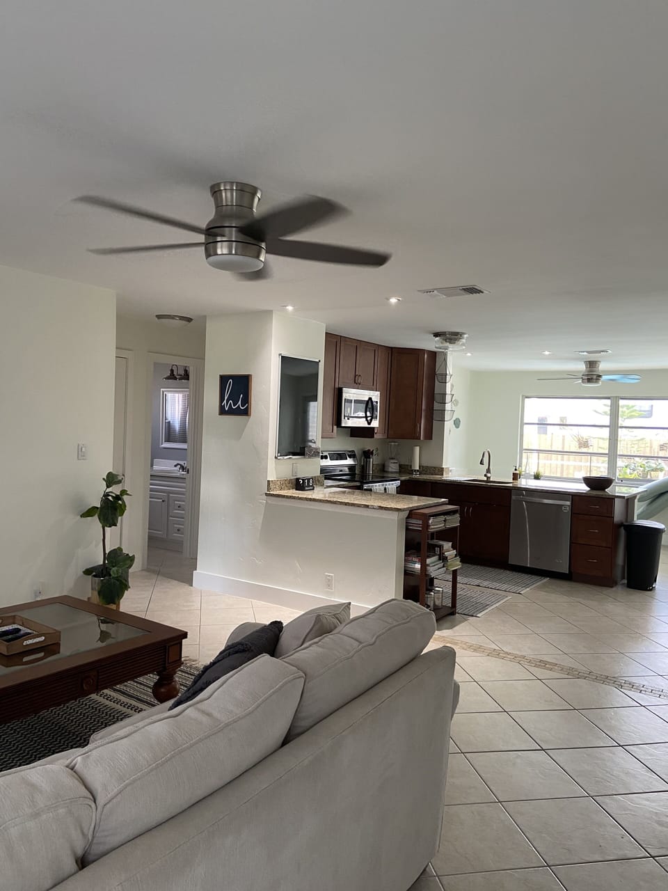 Open concept living