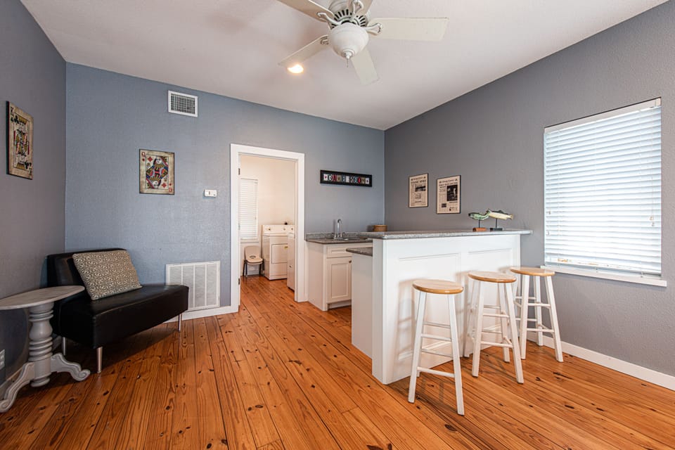 Poker room also features a wet bar and additional bar seating