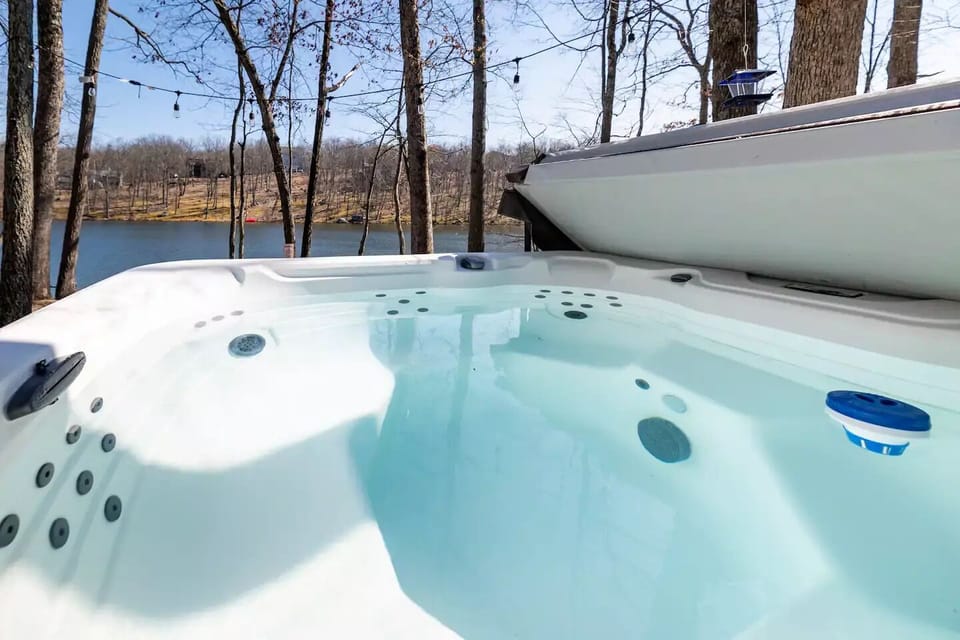 New 220V 6 person hot tub available all year long! 