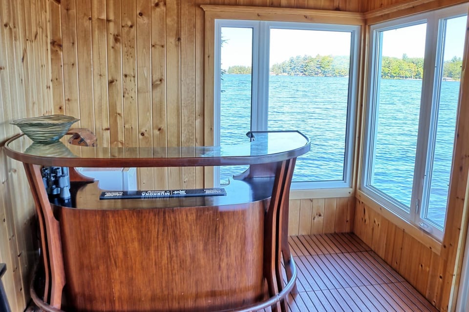 Bar at dock house