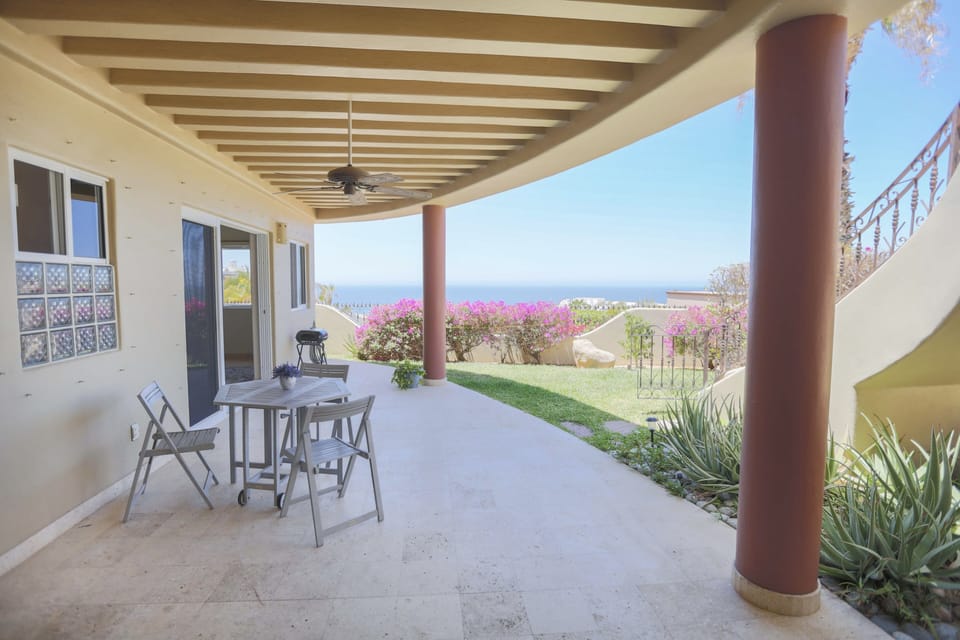 View from guest house patio
