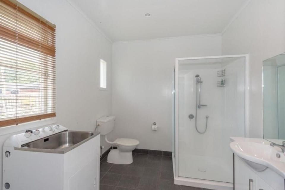 Outside bathroom