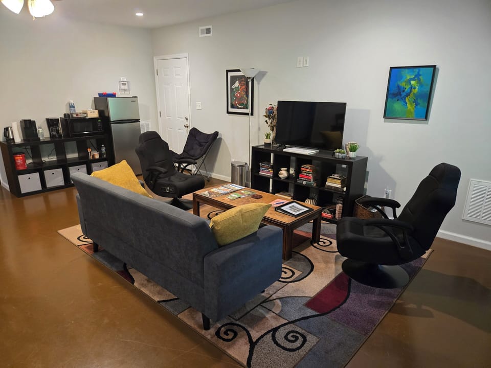 Spacious open concept main room