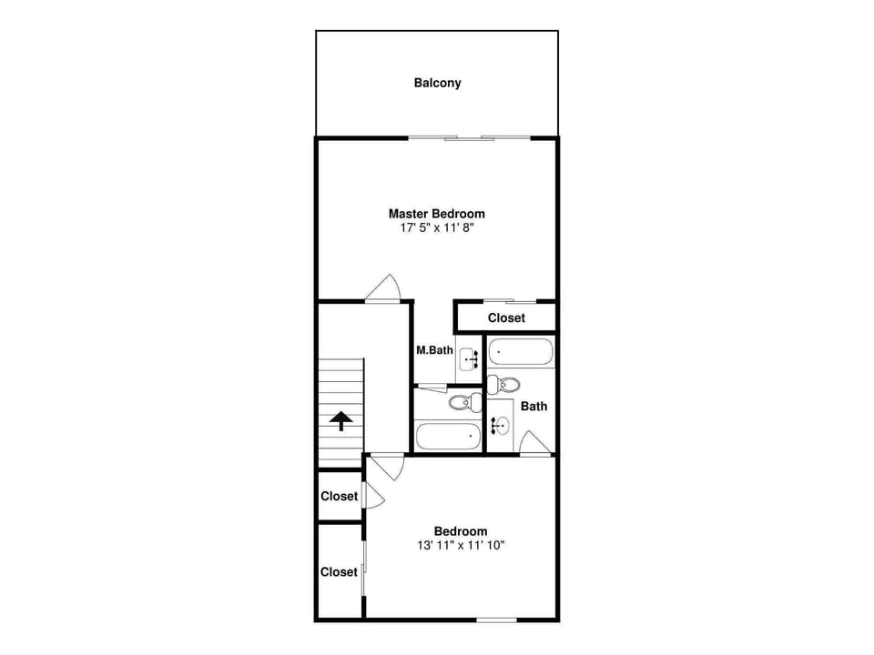 Floor Plan, Second Floor