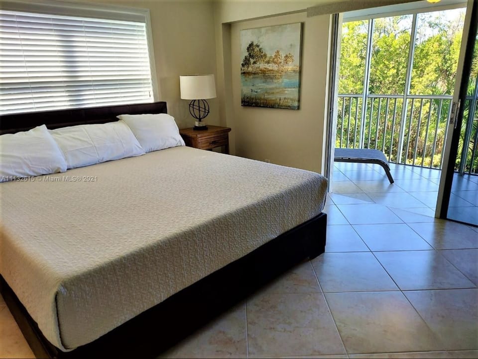Master suite can be opened to the patio.