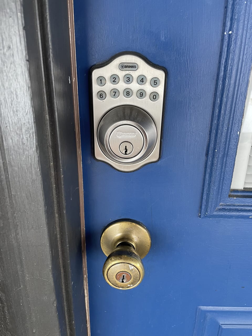 Entrance keypad
