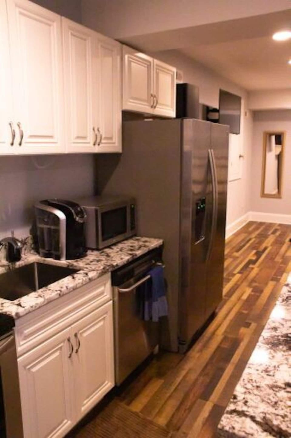 full size kitchen with everything you need to cook great meals!
