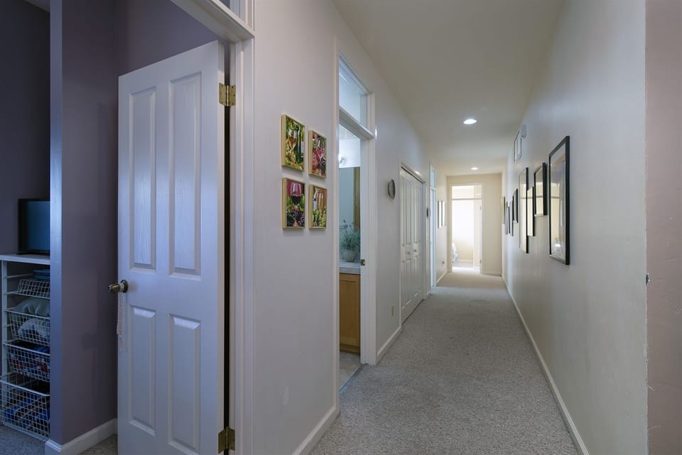 Downstairs hallway