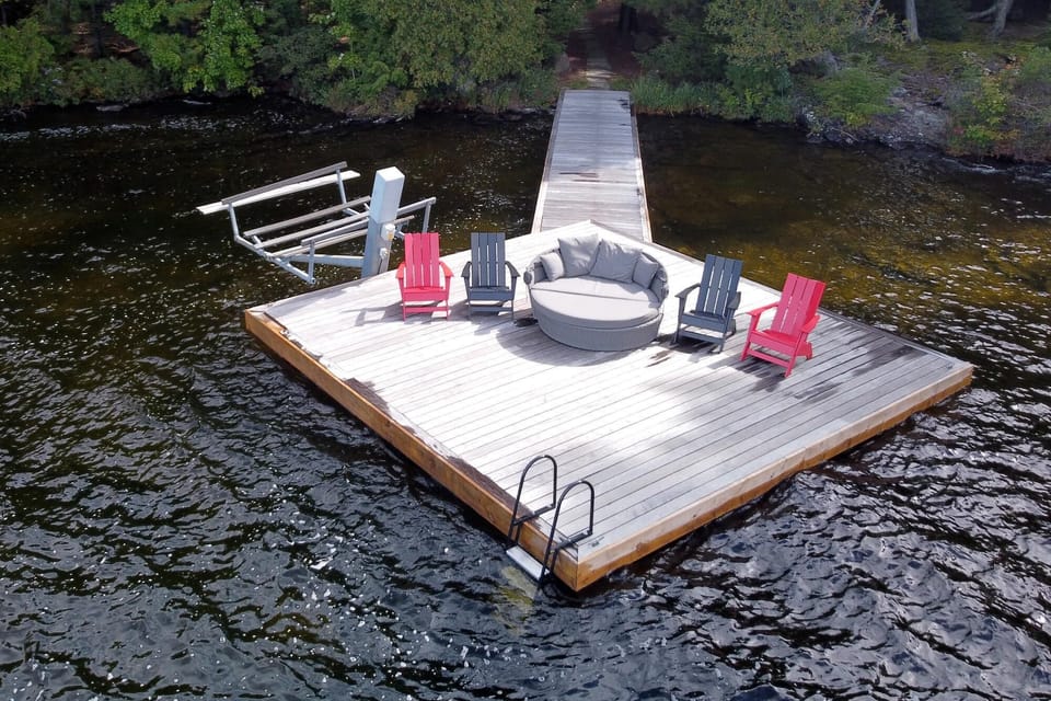 Dock on Lake Muskoka