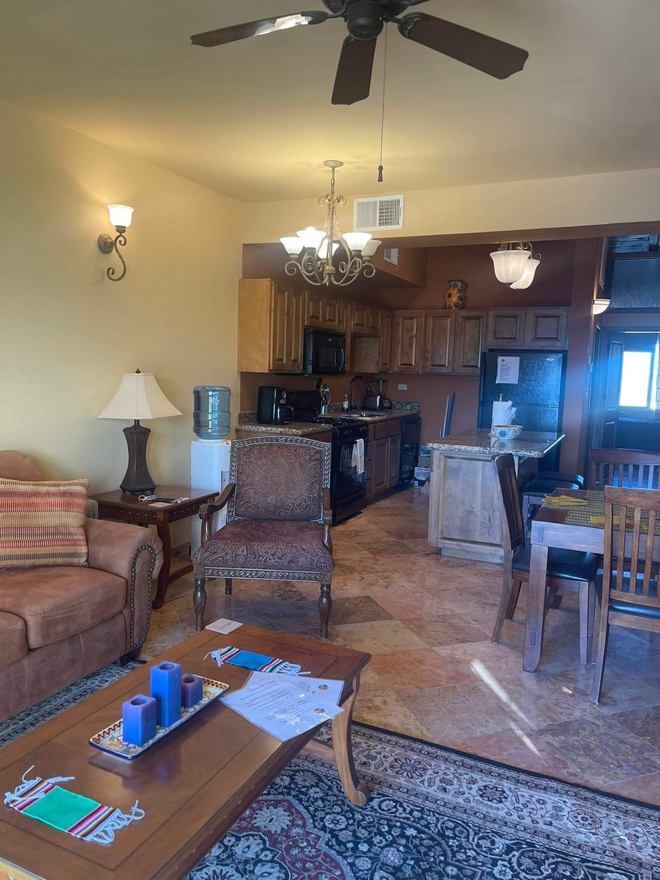 Kitchen Dining living areas. Eat in bar. Granite counters