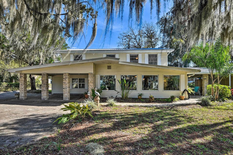 Property Exterior | 1st-Floor Bedroom/Bathroom | Free WiFi | Pet Fee
