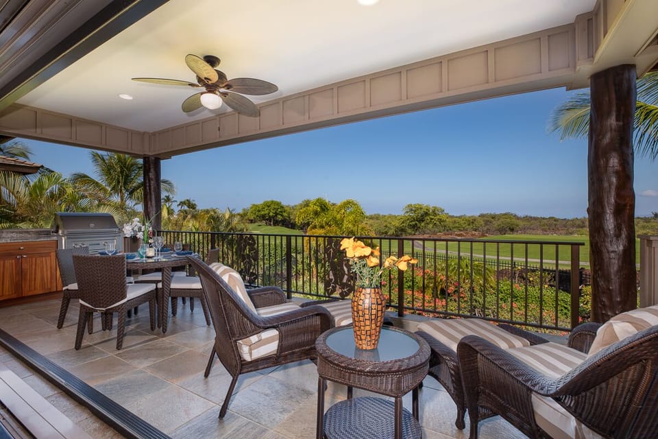 Beautiful views from the upper-level lanai.