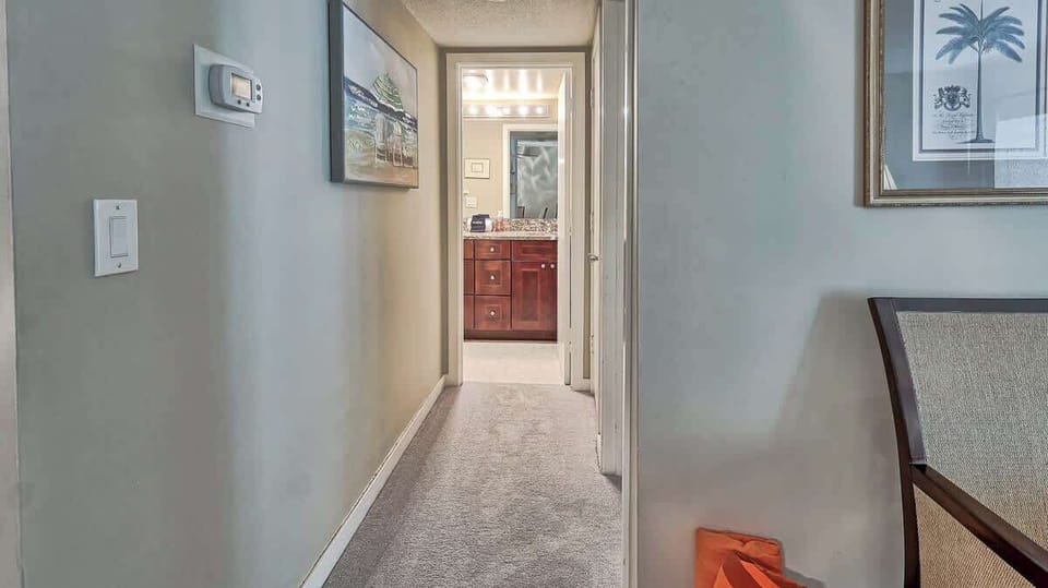 Hall Toward Bathroom and Bedroom