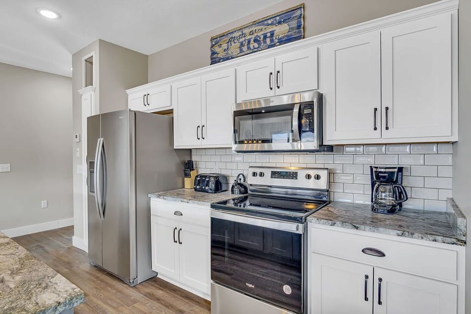 Top of the line appliances!