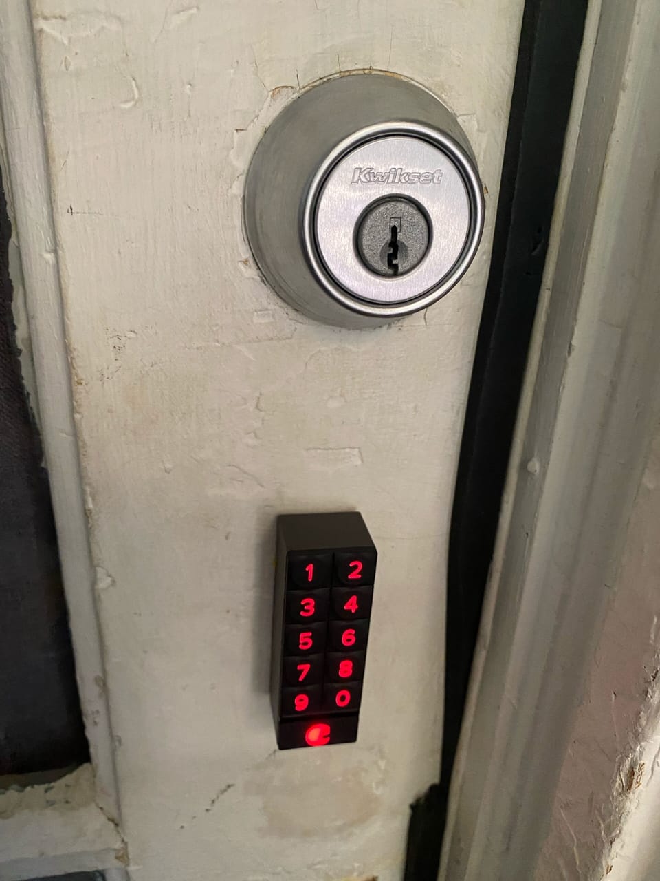 Entry through August App or keypad