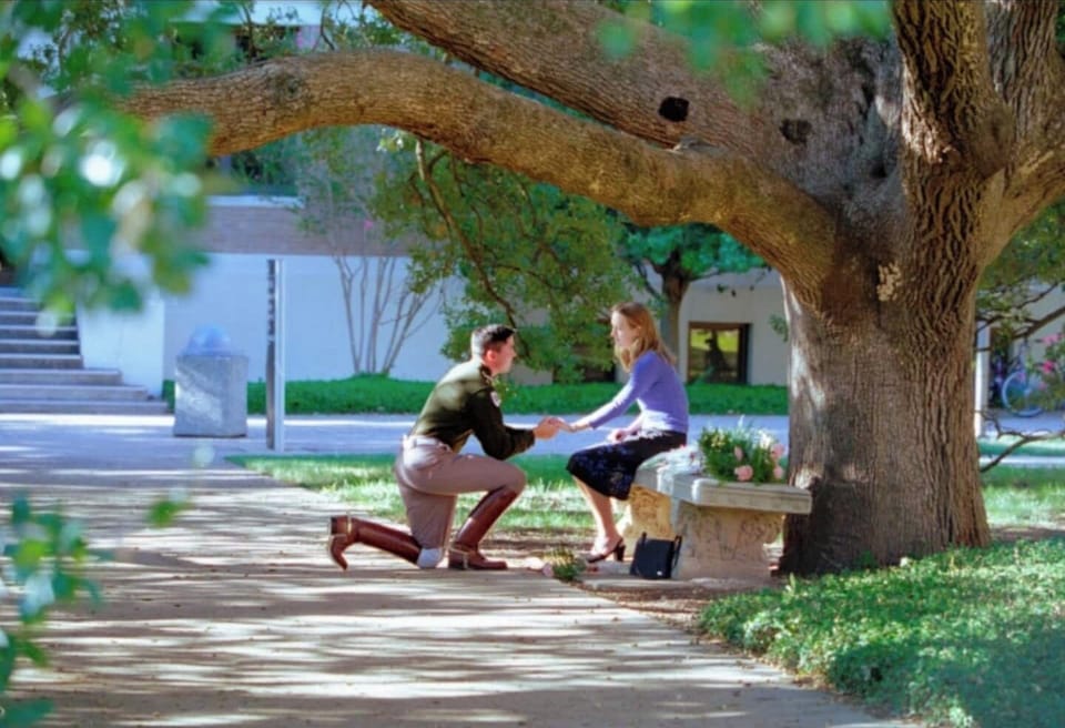 The Century Tree, where love and fidelity are forged. 