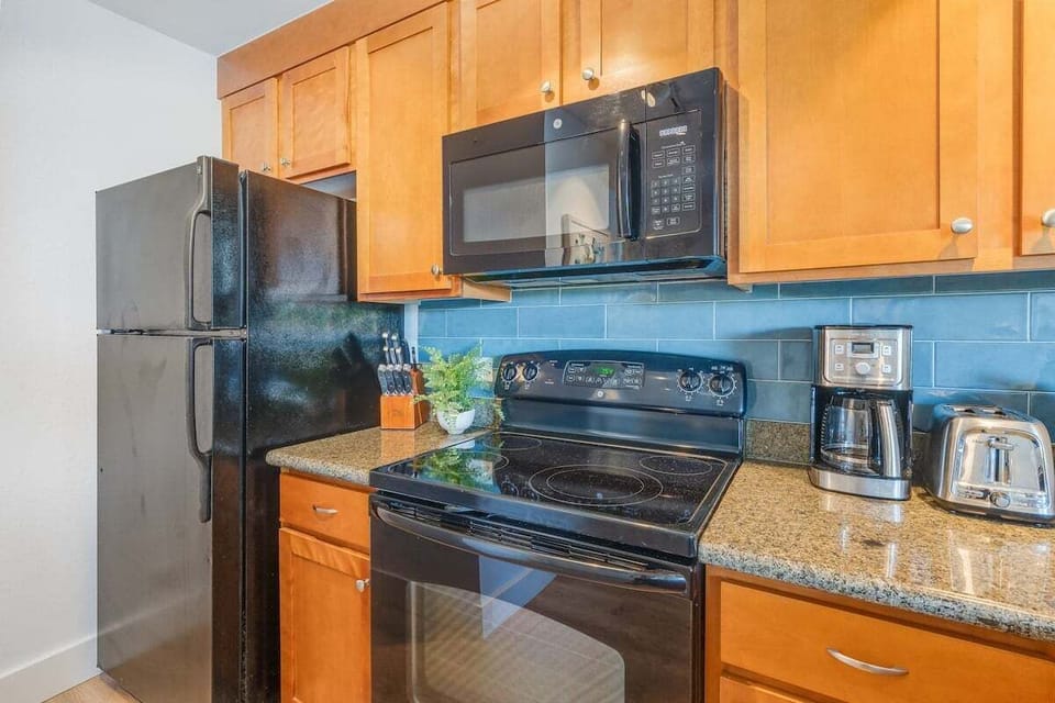 Enjoy cooking at your fully furnished kitchen