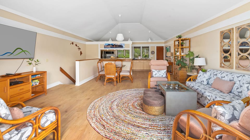 Kiahuna Plantation #207 - Living Great Room - Parrish Kauai