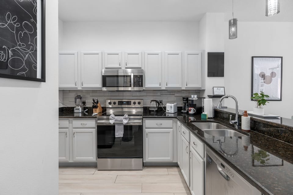 Whip up delicious meals and late-night snacks in our fully equipped kitchen