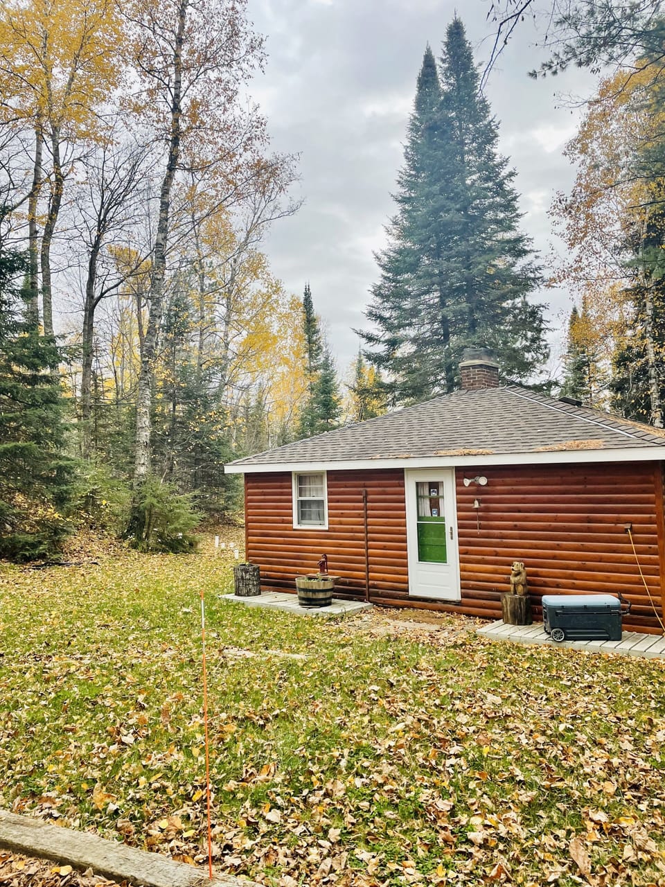 Front of cabin