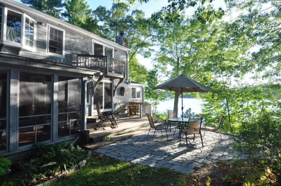 Waterfront elevation 