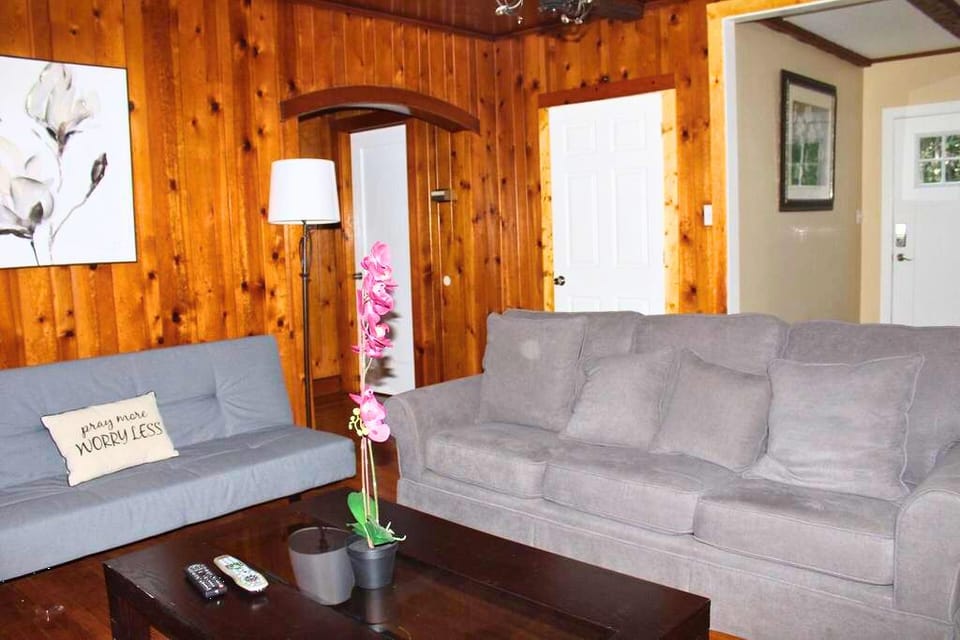 Living room area- has 2 sofa beds