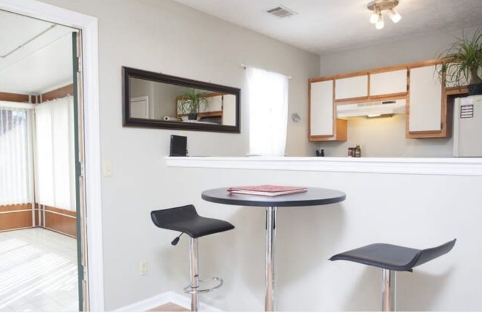 Breakfast Nook, we have a larger table there now, I will update pics soon