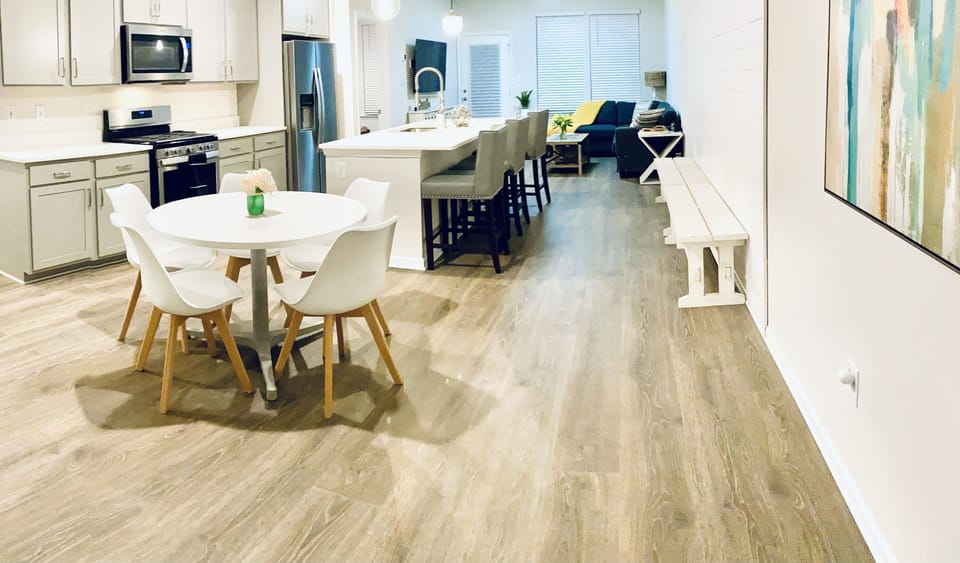 Open concept living 