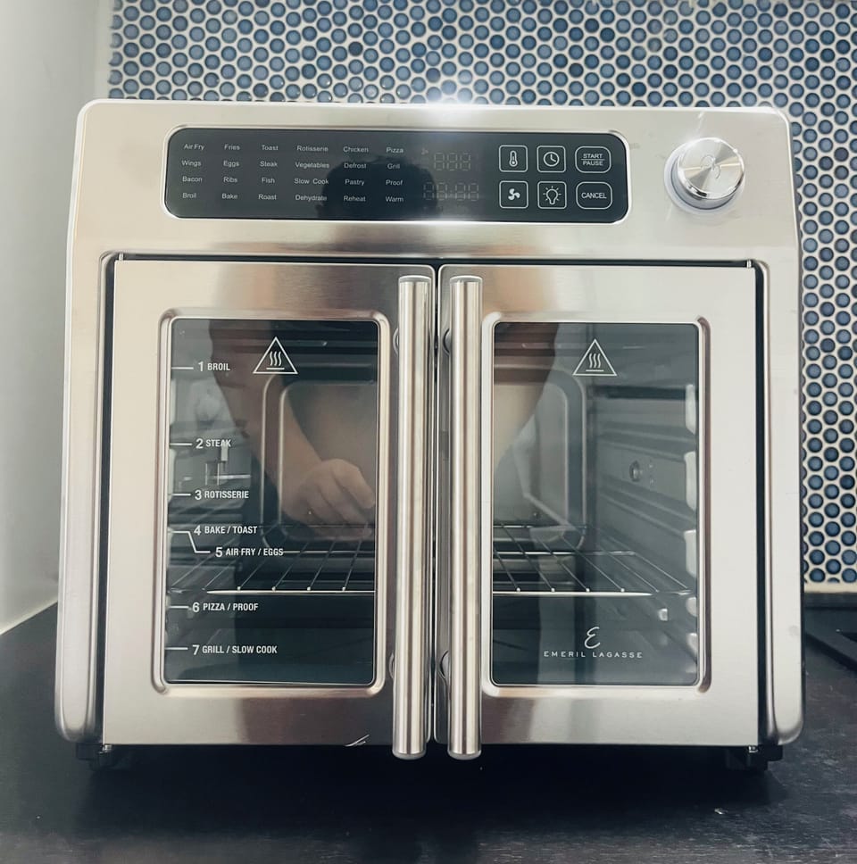 Convection/air fryer oven to cook healthy food!