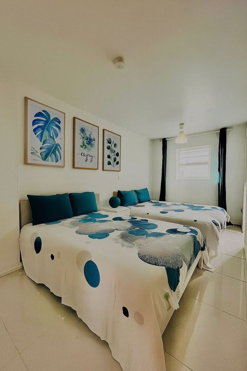 Bedroom with 2 confortable beds