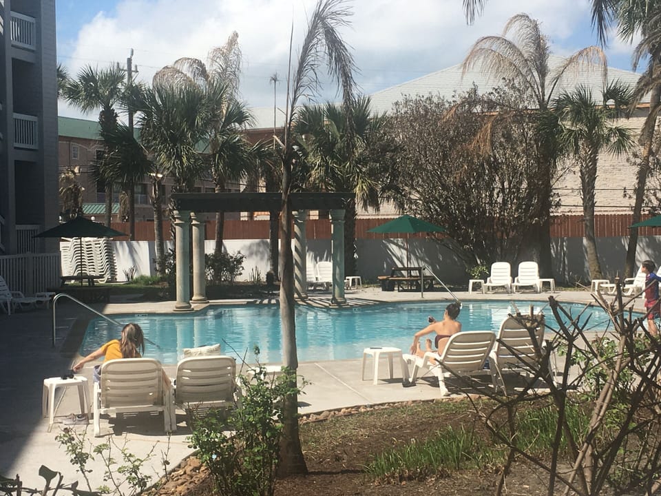 2 beautiful heated swimming pools