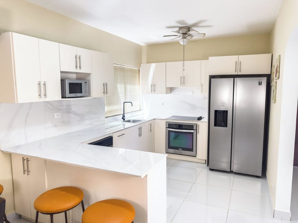 Newly renovated kitchen