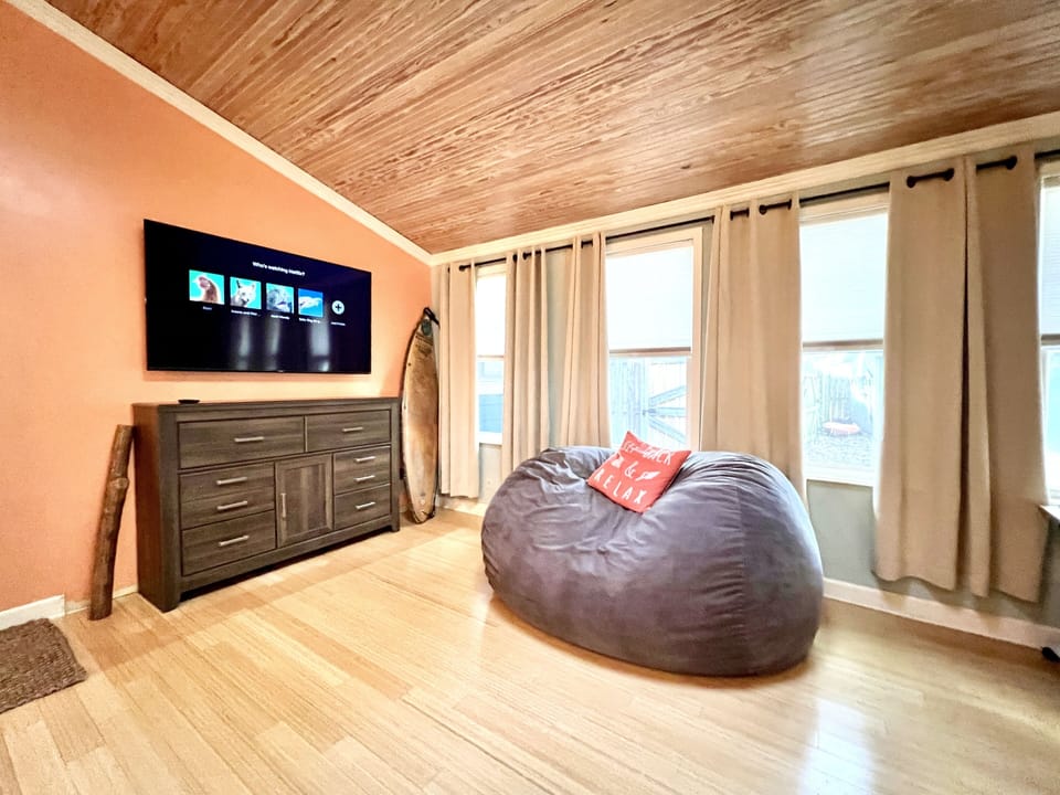 Large comfy bean bag couch