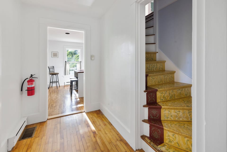 Back Staircase First Floor leading to Second Floor