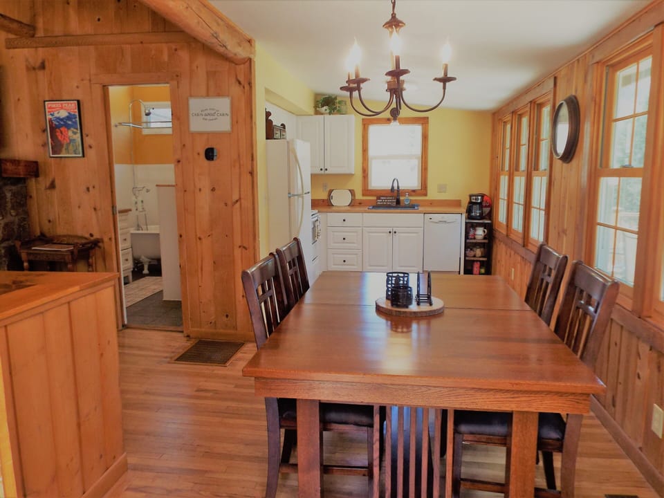 Open, bright floorplan with lots of windows and views.