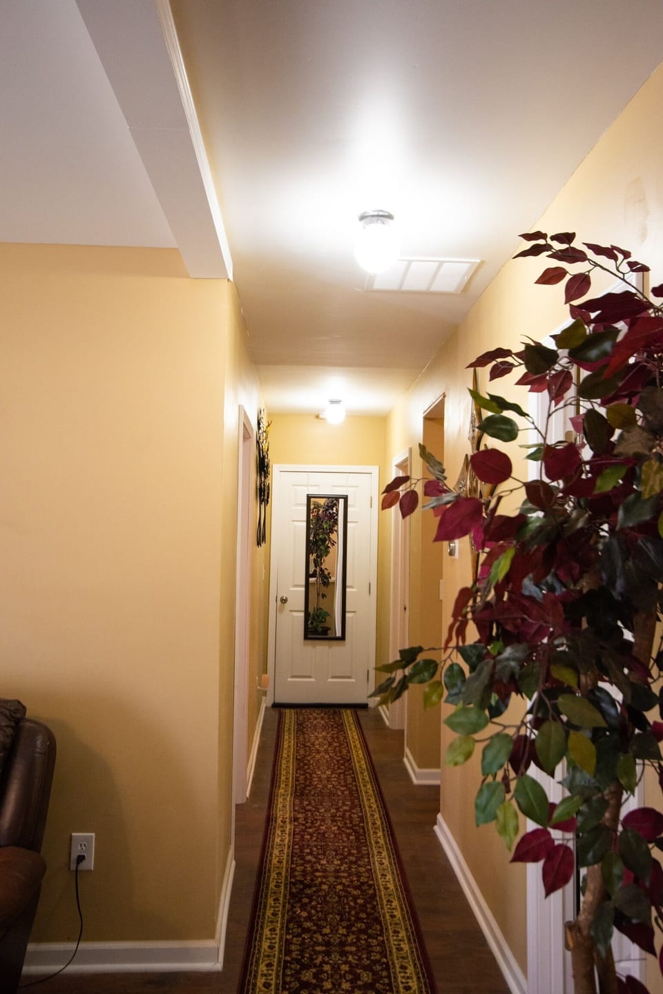 Hallway to rooms