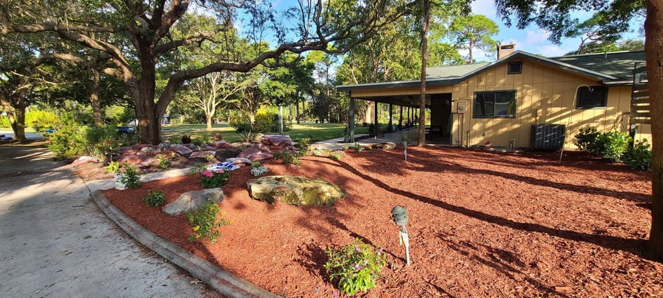 Driveway entrance