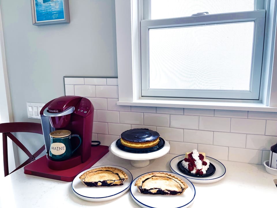 Enjoy the views from Keurig, Regular coffee maker or Nespresso Vertuo Plus 