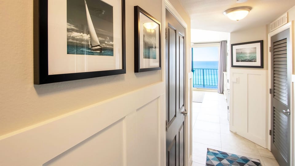 Elegant nautical décor throughout our home.