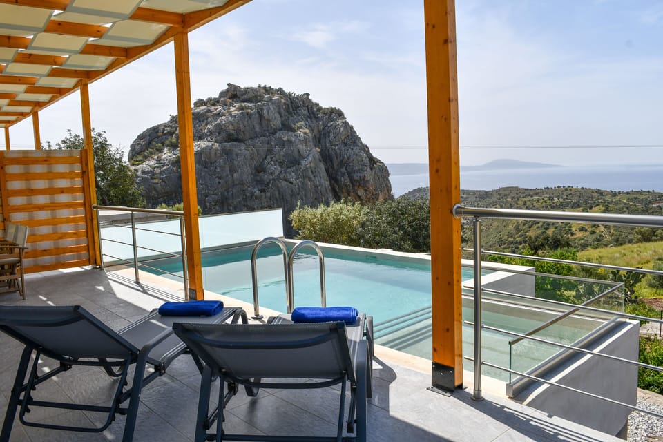 There are two villas side by side , with separate entrance and parking space!