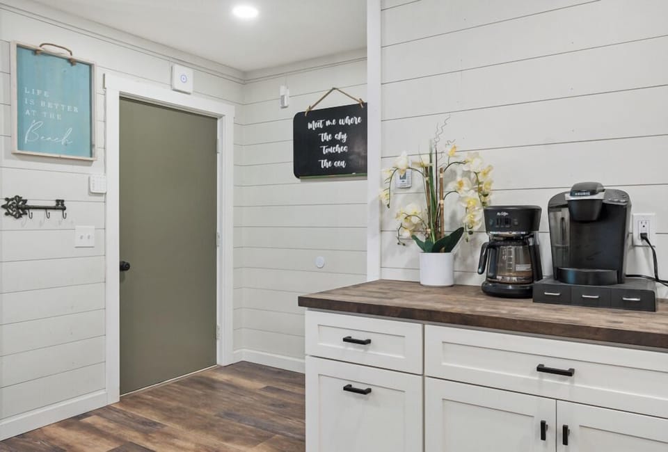 Coffee Bar - with Keurig Pods provided for your first morning!