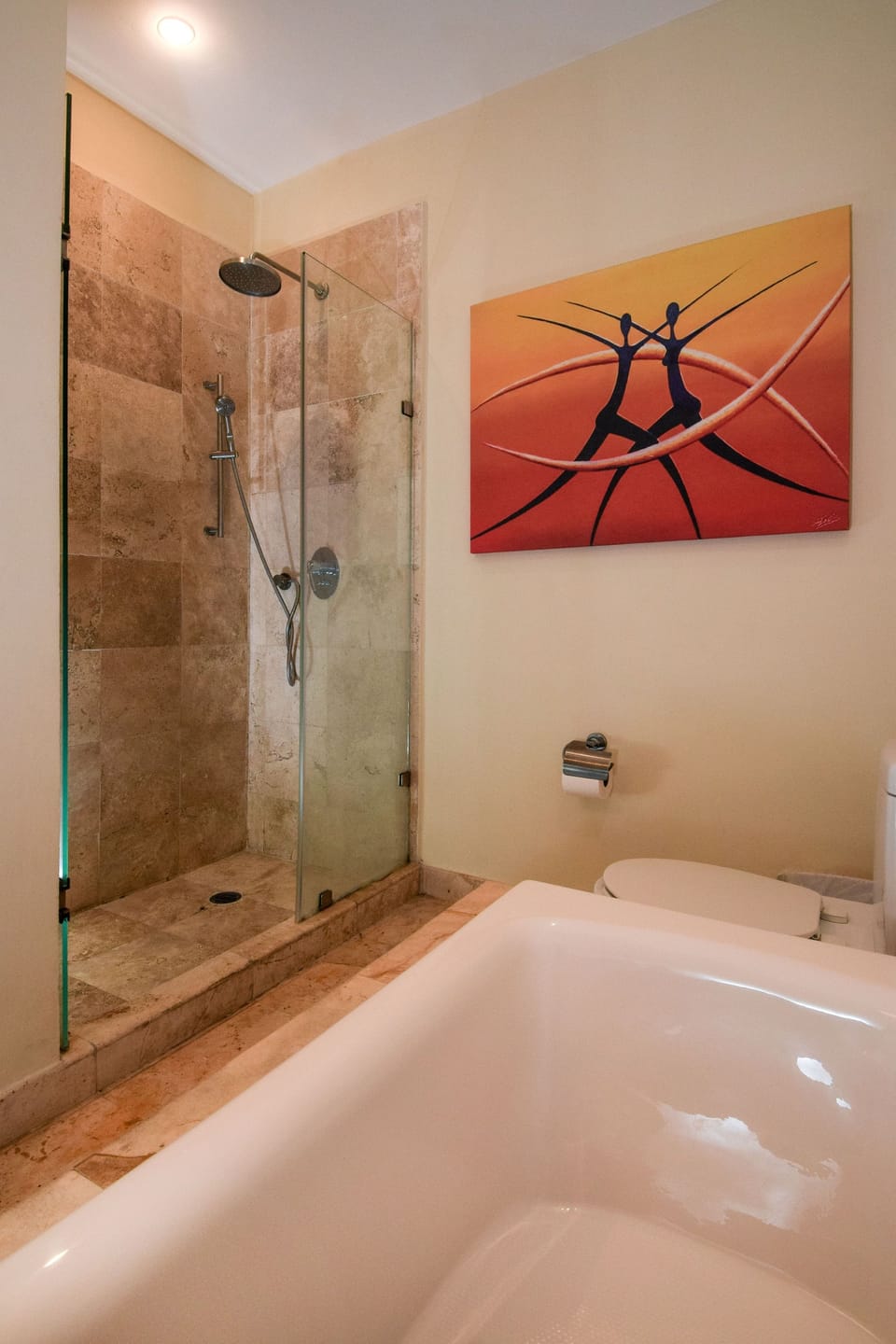 Master Bath - Take your pick of rinsing off in our walk-in shower or soaking in a warm bath at any time of day.