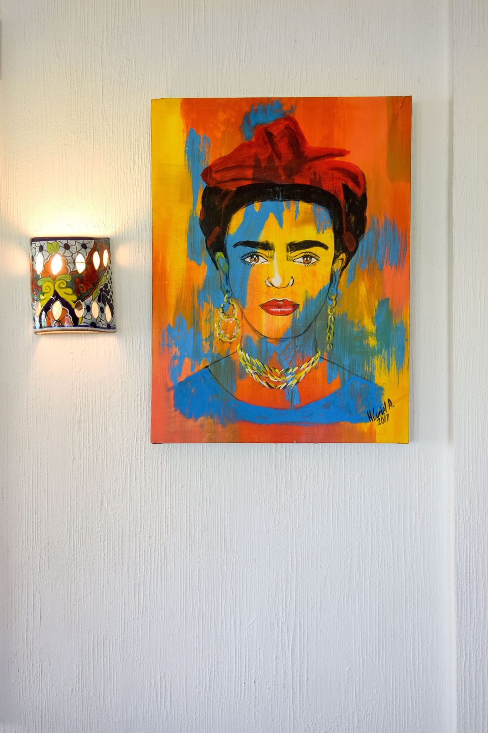 Find fitting cultural decor throughout our whole home base.