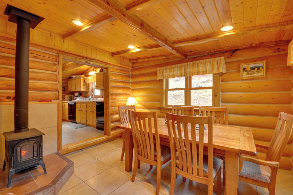 Dining Room | Dishware & Flatware Provided | 1st Floor