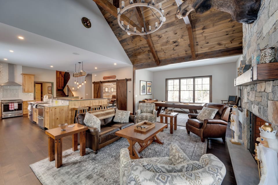 Living Room | Main Level | Open Floor Plan | Fireplace