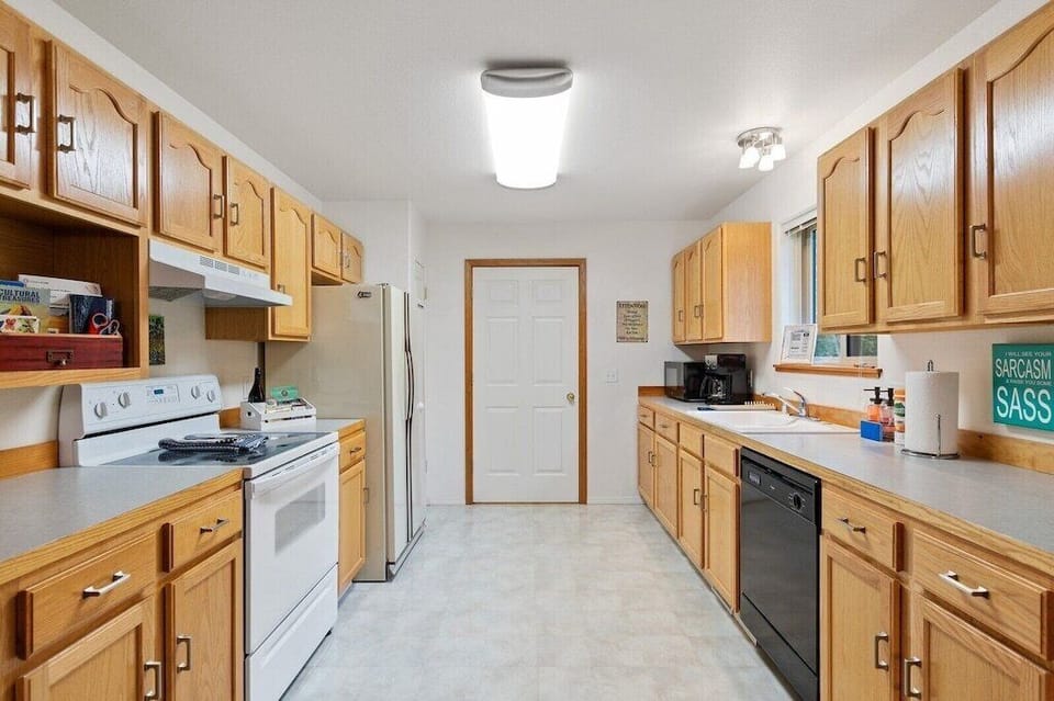 Modern appliances and ample counter space for culinary adventures await!