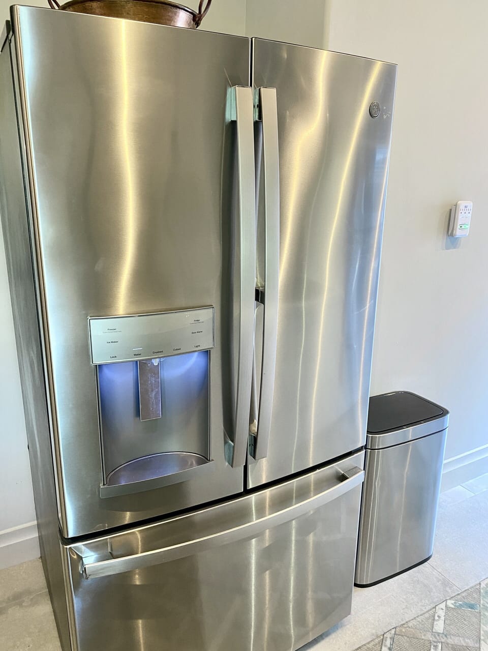 Deep full size GE refrigerator