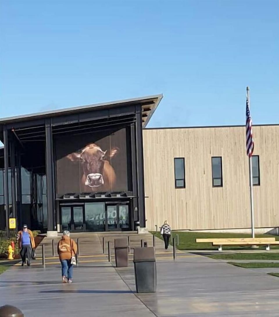 Tillamook Creamery: Number 1 tourist destination in Oregon. 4 miles south