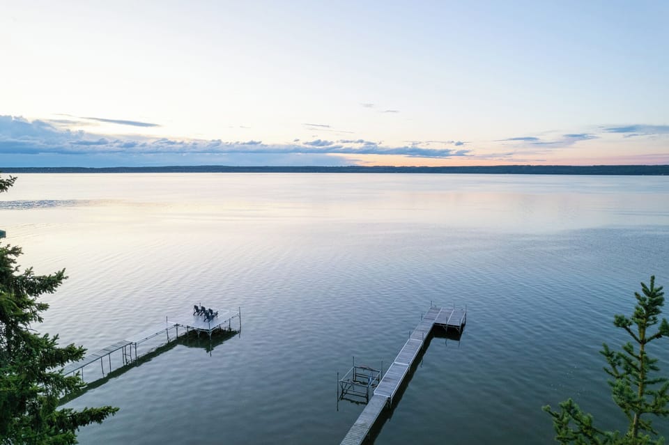 View Looking Out Over The Lake From Cottage