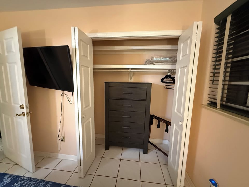 Plenty of closet and dressers